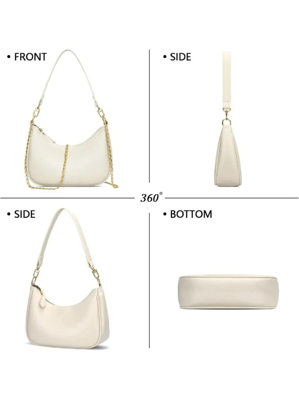 Cute Hobo Shoulder Bag for Women | Stylish Underarm Purse & Handbag